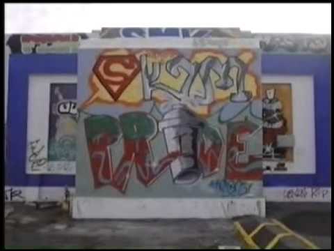 NZ Hip Hop Classic's #20 - Off the Wall - Wgtn Graffiti 1998.avi
