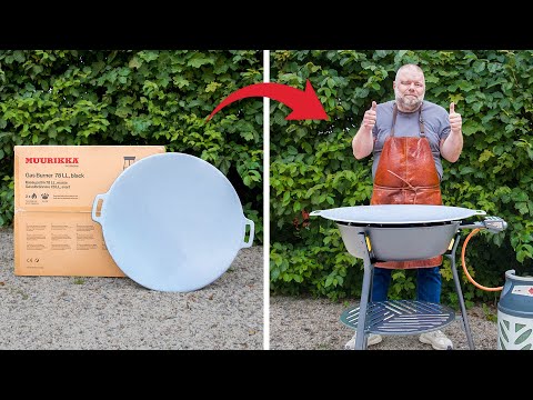 Muurikka 78 cm stekhäll - Monterar och bränner in