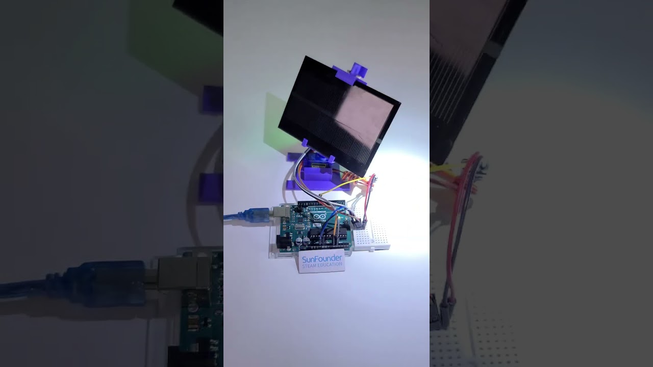 DIY Solar Tracker Using Arduino! ☀️⚡