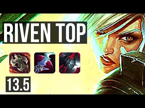 RIVEN vs WARWICK (TOP) | Rank 5 Riven, 7 solo kills, 1500+ games | TR Challenger | 13.5