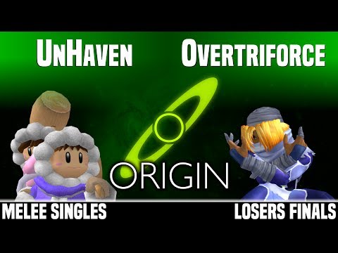 Origin - SDS | UnHaven (Ice Climbers) vs vL | Overtriforce (Sheik) - MELEE SINGLES - LOSERS FINALS