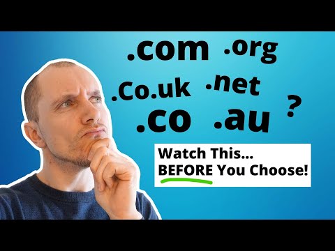 .Com, .Co, .Org, .Co.uk, .Net? Watch This Before Choosing Domain!