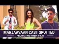 Sidharth Malhotra Rakul Preet Singh And Riteish Deshmukh Promote Their Film Marjaavaan