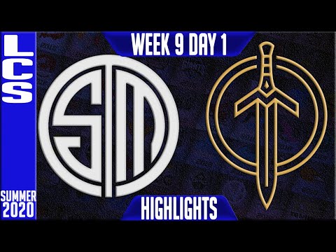 TSM vs GGS Highlights | LCS Summer 2020 W9D1 | Team Solomid vs Golden Guardians