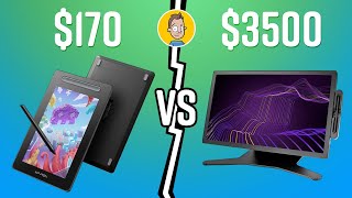 The Cheapest Drawing Tablet VS the Most Expensive