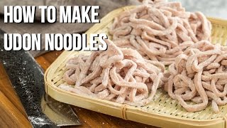 HowToMakeUdonNoodlesRecipe手打ちうどんの作り方レシピ
