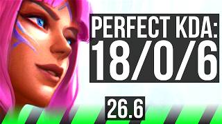 NIDALEE vs VOLIBEAR (JGL) | Perfect KDA: 18/0/6 | KR Master | 26.6