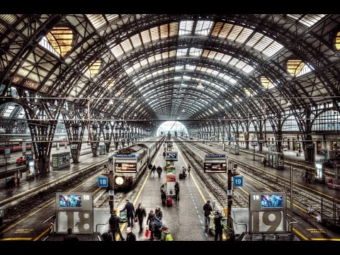 A Walk Around The Milan Central Rail Station / Milano Centrale