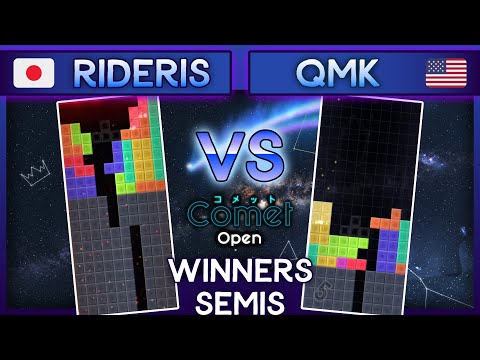 VTT Comet Open - Rideris Vs. QMK - Winners Semis TETR.IO Tournament