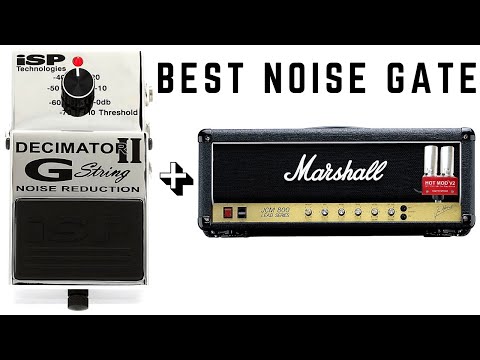 ISP Decimator II G String Noise Gate + Marshall JCM 800 2203 w/ Hot Mod V2