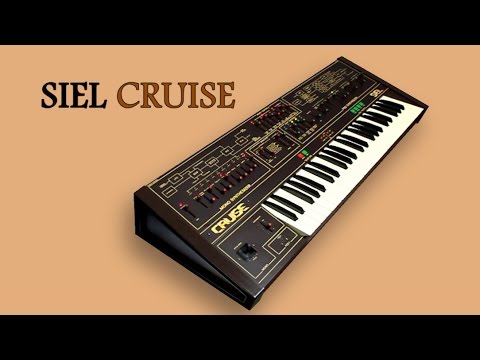 Siel Cruise early '80s Brown analog vintage synth mono / poly image 2