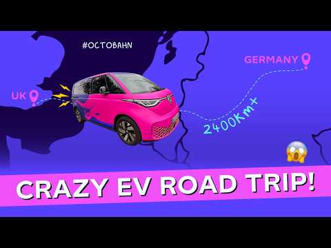 Epic EV road trip through Europe (2400km!!)