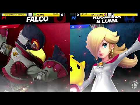 Big Cheese 3 SSBU: Aetos vs Kaitoroy (Falco vs Rosalina) - Pool Wave A