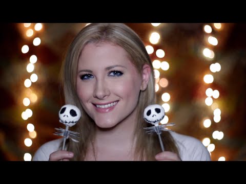 Tutorial Tingles: Jack Skellington Halloween Cake Pops (Binaural ASMR, Soft Spoken, Whispered)