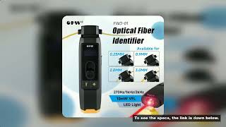 OFW Optical Fiber Identifier Live Fiber Identifier Live Fiber Detector with Visual Fault Locator LED