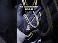 22 Rope Chain Diamond Jesus Face Pendant Bracelet Setup On Sale