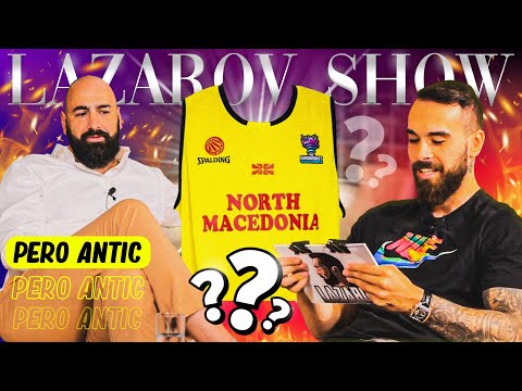 Lazarov SHOW: PERO ANTIC OTKRIVA ZOSTO STOI ''SEVERNA MAKEDONIJA'' NA DRESOVITE!