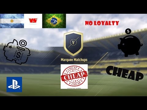 SBC - Marquee Matchups Brazil V Argentina #Fifa17