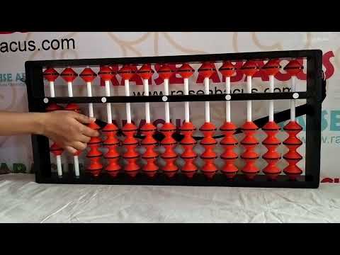 13 rod orange master abacus