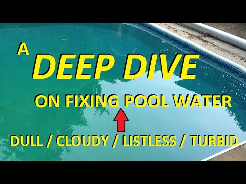 How To Fix Dull Or Cloudy Pool Water