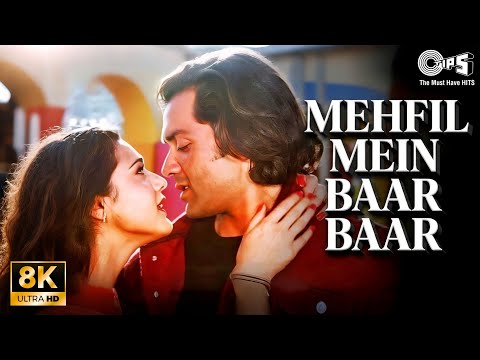 Mehfil Mein Baar Baar | Soldier | Kumar Sanu | Alka Yagnik |Bobby Deol | Preity Zinta |Romantic Song