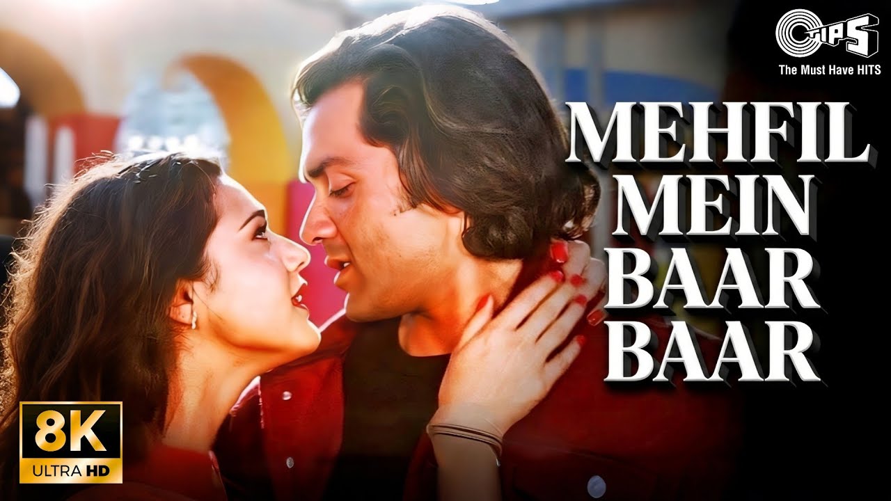 Mehfil Mein Baar Baar | Soldier | Kumar Sanu | Alka Yagnik |Bobby Deol | Preity Zinta |Romantic Song