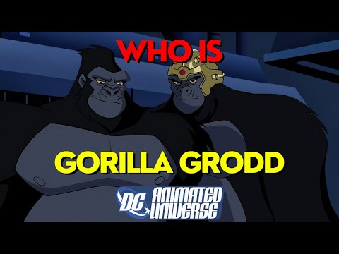 Who is Gorilla Grodd - DCAU - DC Comics