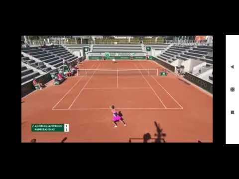 Tessah Andrianjafitrimo vs Parrizas Dias highlights - Qualifications R1 Roland Garros