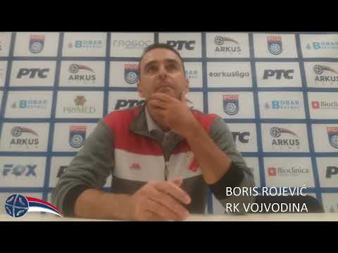 NAJAVA 4. kola ARKUS lige / trener RK Vojvodina Boris Rojević
