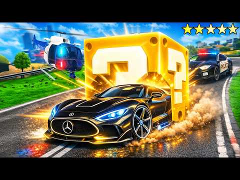 POLIZEI verfolgt ZUFÄLLIGE LUCKY BLOCK AUTOS in GTA 5! (Polizei vs. Dieb)