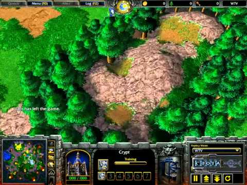 Lucifer (Undead) vs Nicker (NE) - G1 - WarCraft - Frozen Throne - WC164