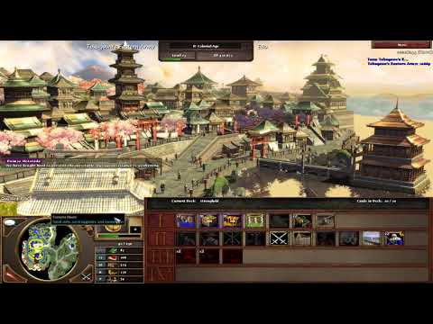 Age of Empires 3 - Last stand at Fushimi (Hard) Perfect game, speedrun + Total domination.