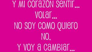 Mi reflejo Christina Aguilera con letra