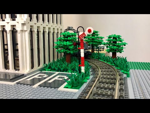 Bau einer Lego Stadt Teil 121. - Zugstrecke und Vorbereitungen für das nächste Projekt