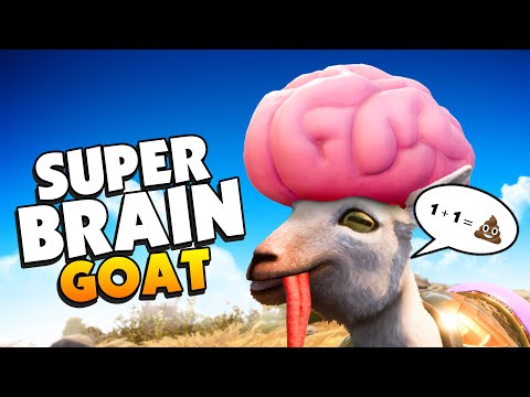 CRAZY Goat Becomes the SMARTEST Goat In the Multiverse - Goat Simulator 3