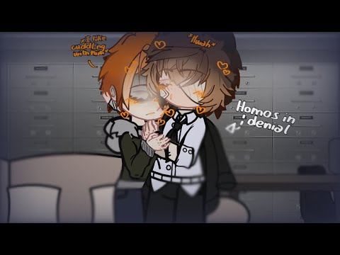 ♡ kiss on the forehead ♡ // 15 soukoku ( fluff ? ) -homos in denial‼️-