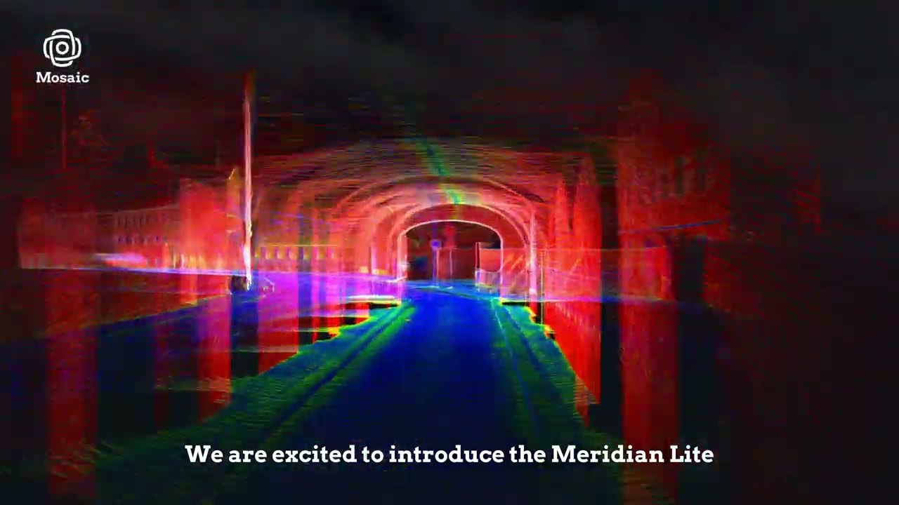 NEW Meridian Lite: Affordable 360° Mobile Mapping System for Urban and Asset Management