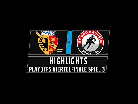 DEL2 Highlights Playoffs Viertelfinale Spiel 3 | ESV Kaufbeuren vs. EC Bad Nauheim