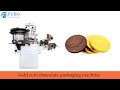 Gold Coin Chocolate Packaging Machine Chocolate Wrapping Machine