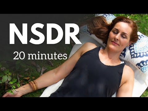 Descanso profundo sin sueño | NSDR | Yoga Nidra de 20 minutos