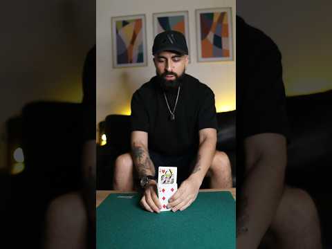 Technique for divining cards #magictricks
