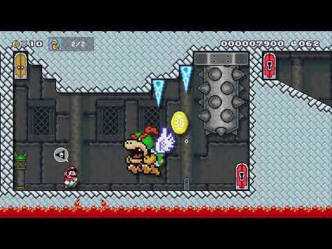 Boss Rush by ShaneoVevo - Super Mario Maker 2 - No Commentary 1bv