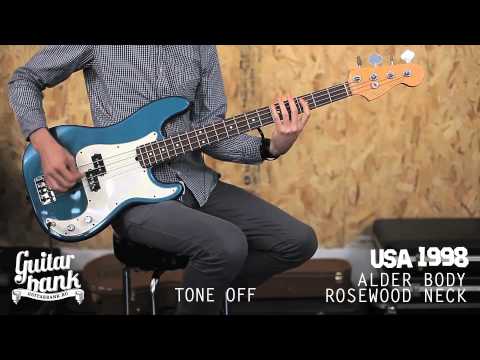 Fender Precision Bass comparison USA vs MIM vs JAPAN