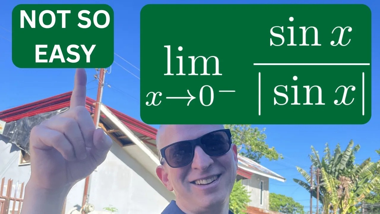 This Limit with Sine and It's Absolute Value Destroys Calculus Students, Can You Find the Answer?