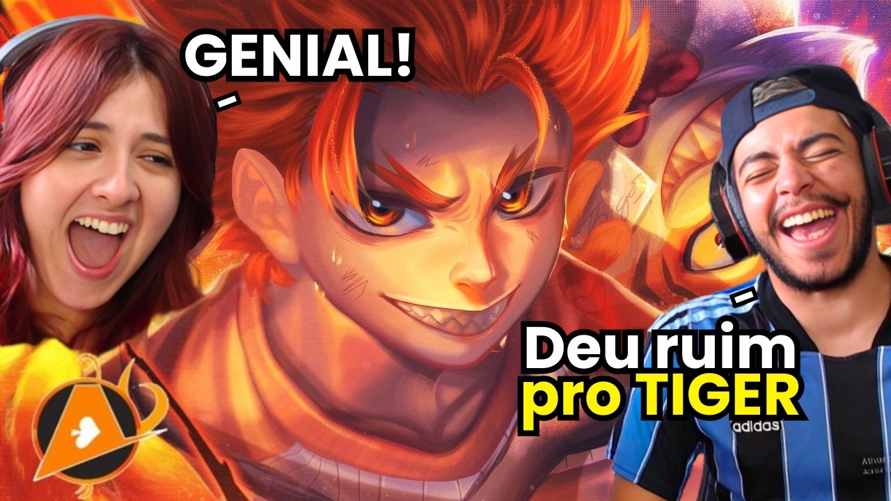 ♪ Caio/Tigrinho (Betiger) | SOLTA A CARTA | AniRap | REACT