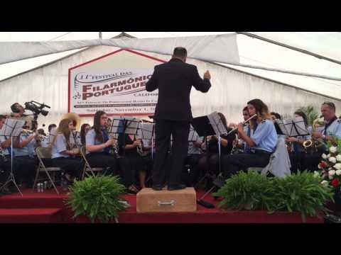 Azores Band of Escalon playing Arabesque - Festival of Bands 2014