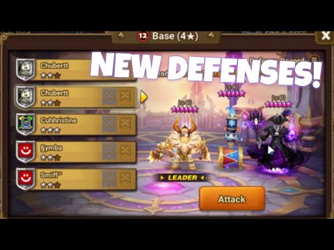 BUFFED MIMIRR DEFENSES┃Summoners War G3 SIEGE