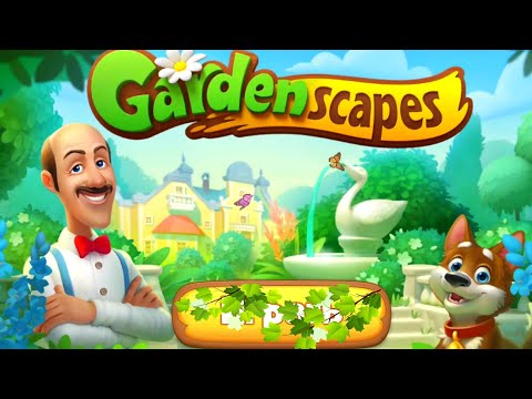 Gardenscapes  -  Part 1 Gameplay Walkthrough  LILU (iOS & Android)