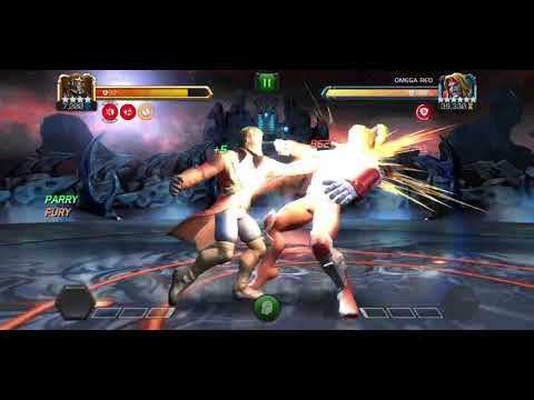 Star Lord vs Omega Red!! Marvel Contest of Champions