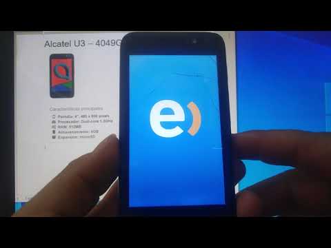 Quitar contraseña o Patrón de bloqueo Alcatel U3 - 4049G